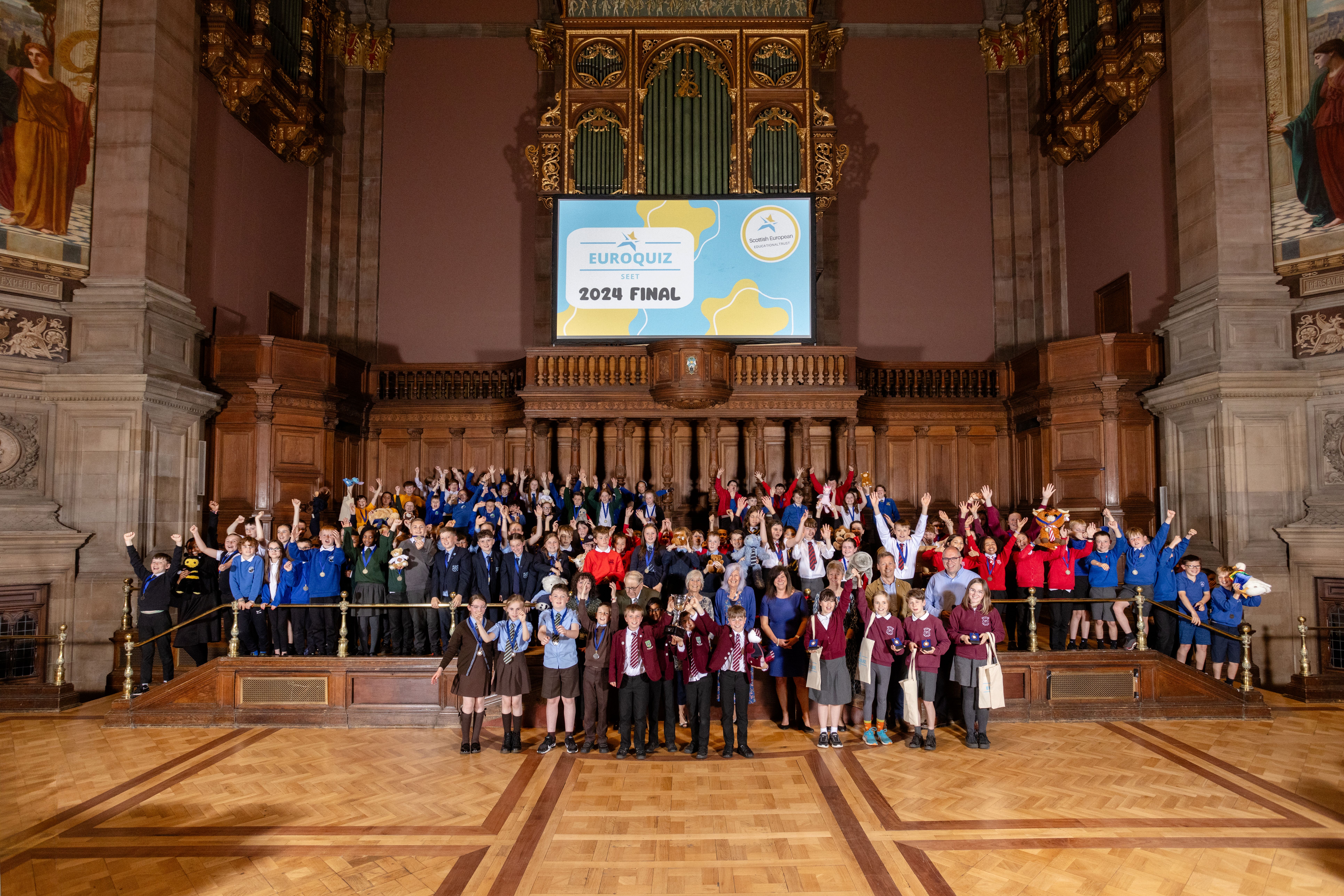 photo of participants in Euroquiz 2024 final